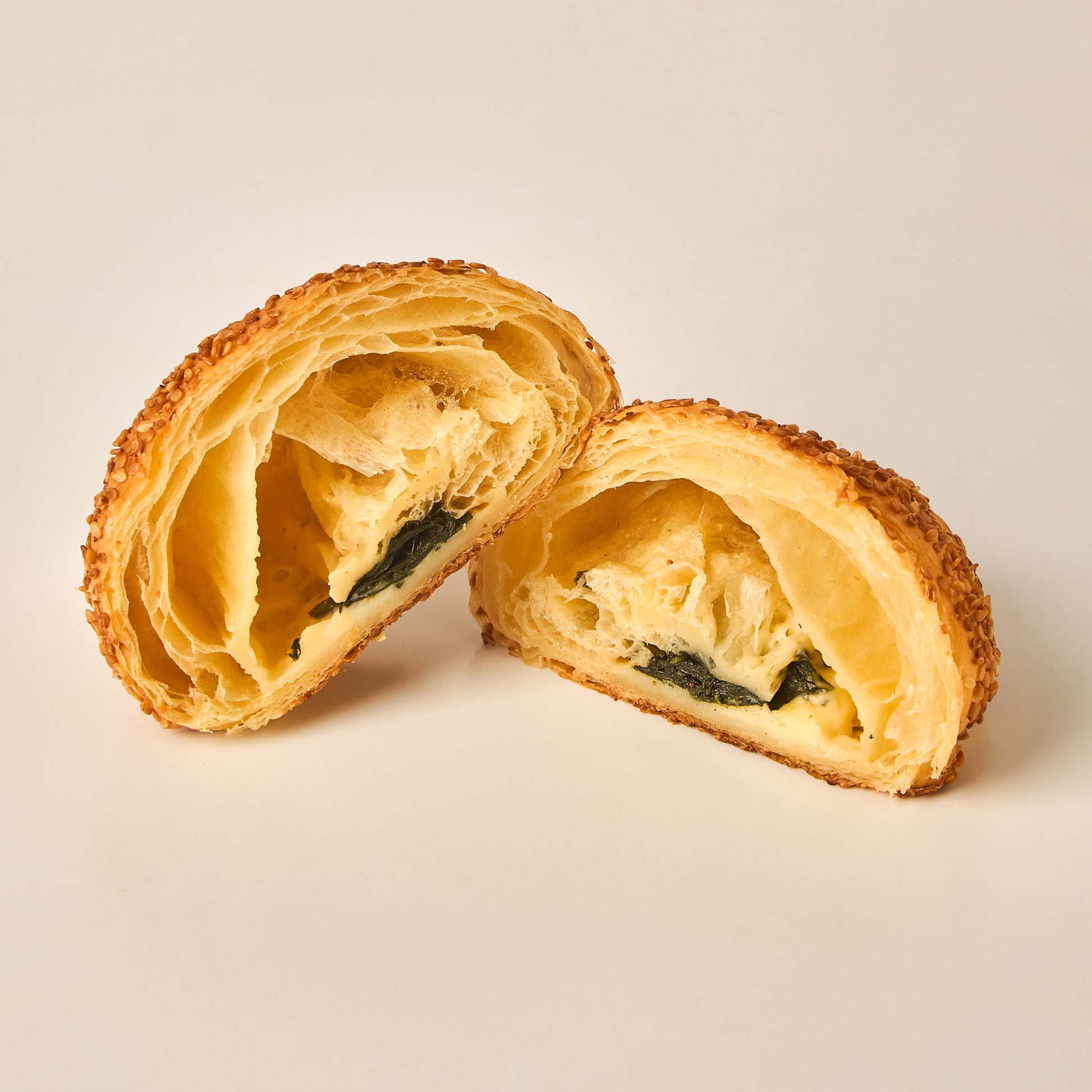 Croissant Espinaca y Queso