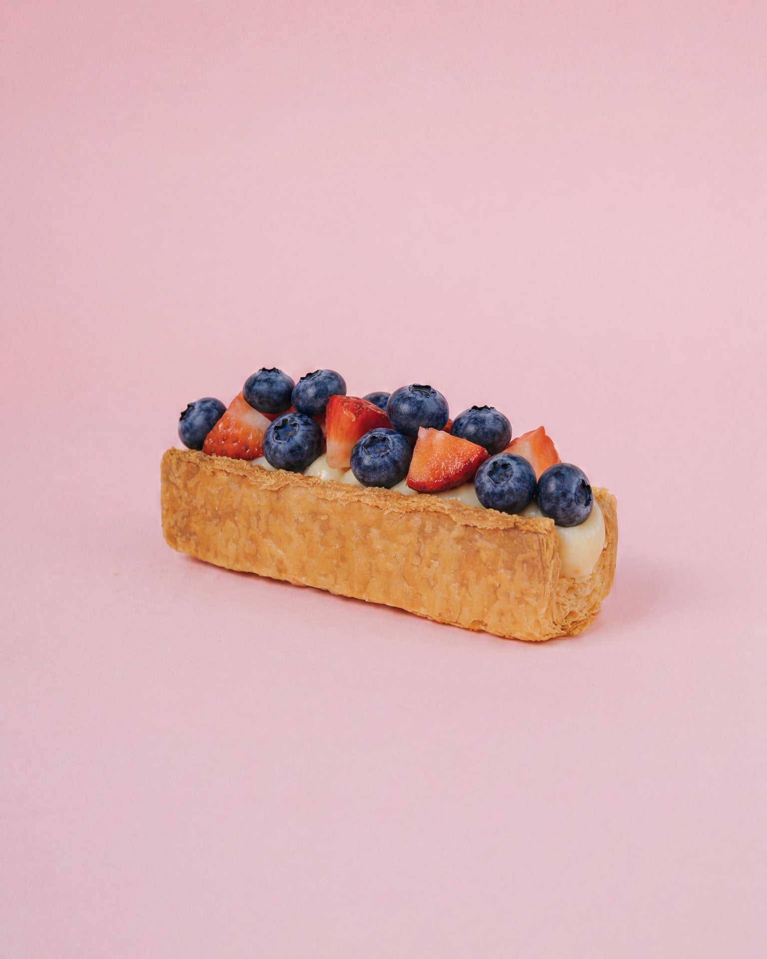 Milhoja de Frutos Rojos