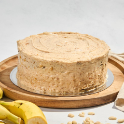 Torta de Banano y Mantequilla de Maní (14 porciones)