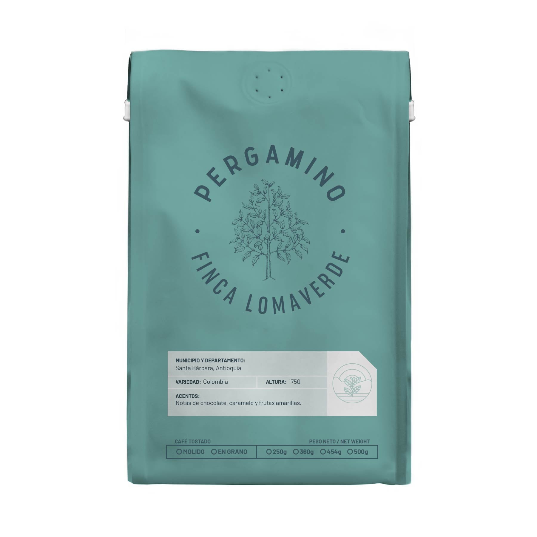 Café Pergamino Lomaverde 500gr