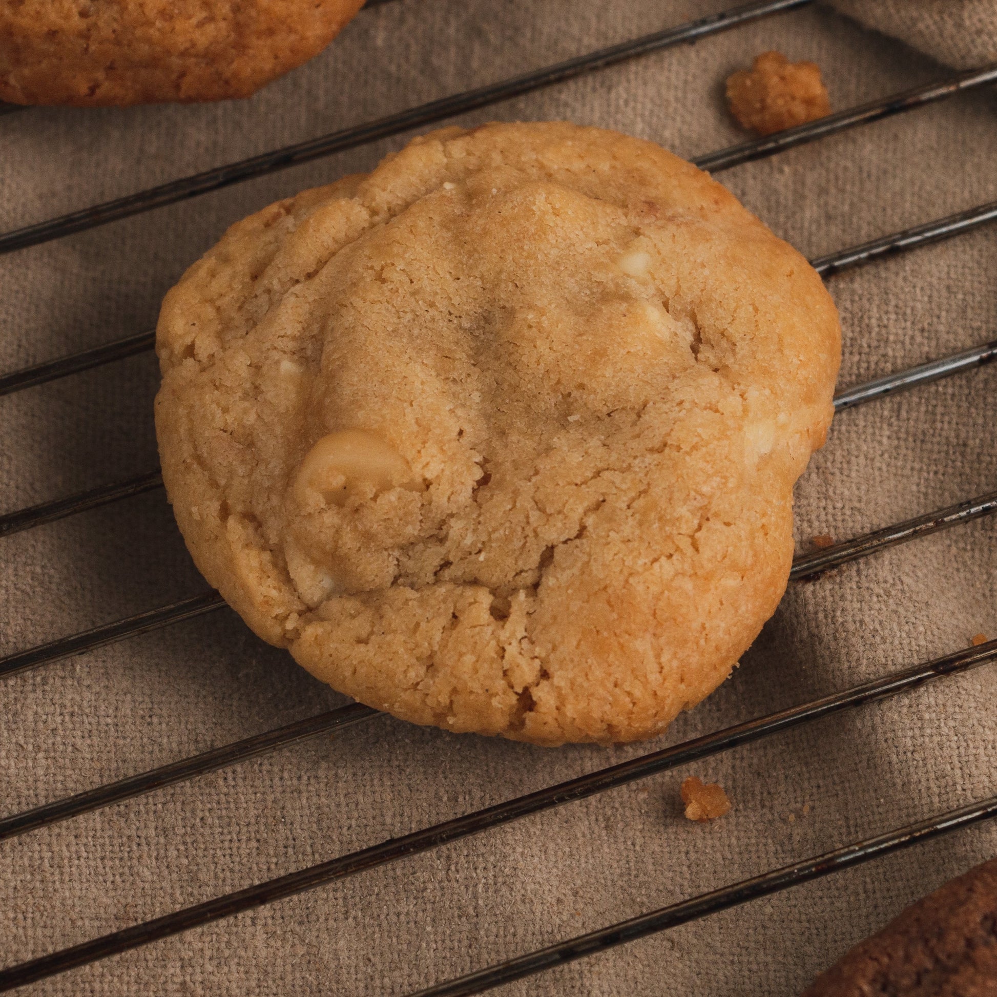 Galletas de macadamia y chocolate blanco x 8 unidades congeladas